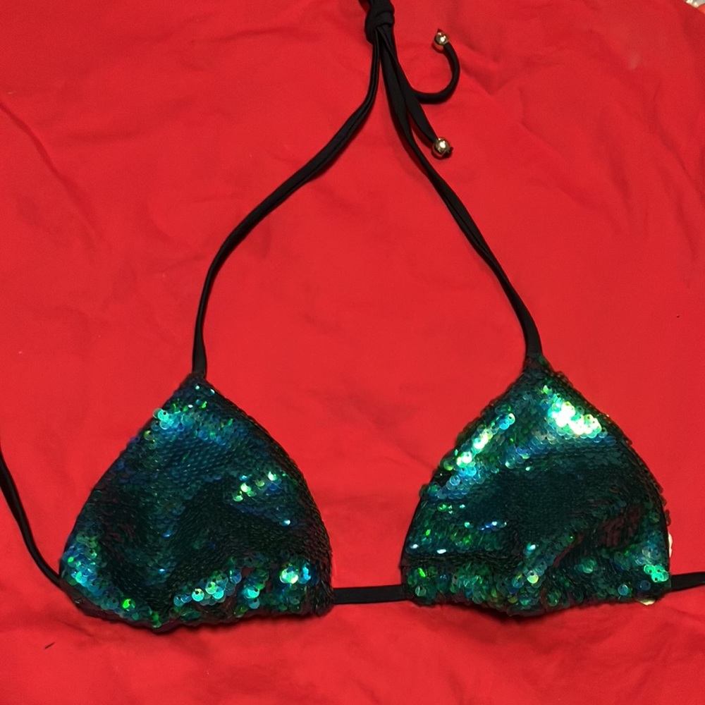 Mermaid Triangle bikini Top Small - Picture 7 of 7